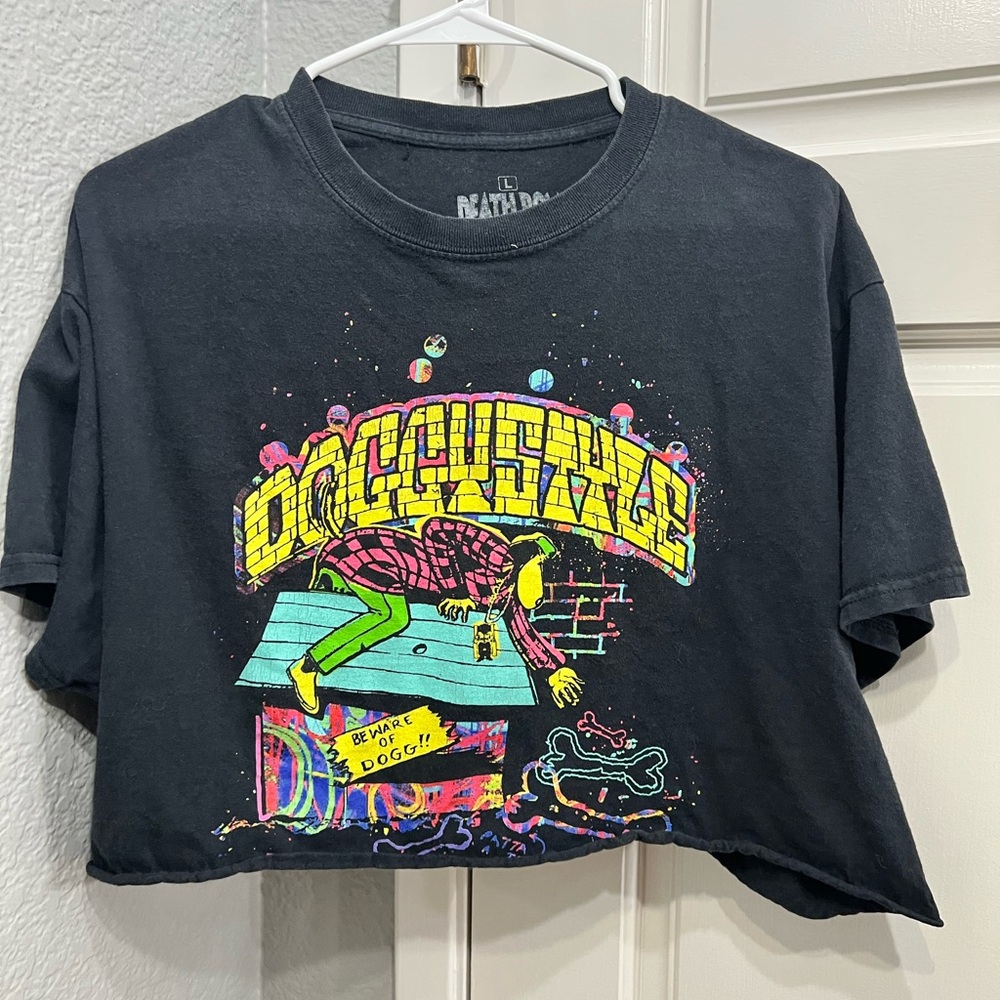 Death Row Records Snoop Dogg Doggystyle cut off tee shirt